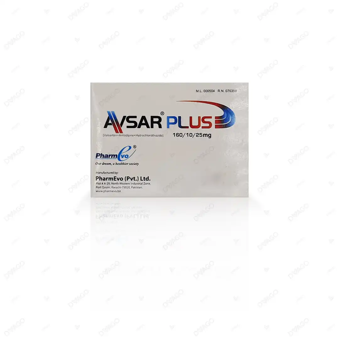 Avsar Plus Tablets 160-10mg-25mg